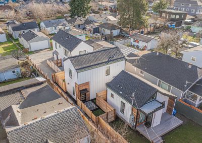 Aerial view of 9016B 12th Ave SW Seattle, WA 98106 DADU