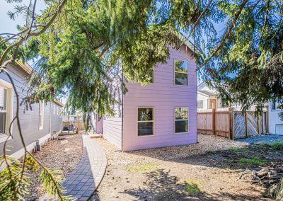 Exterior of our "Inna DADU" Floor plan on built on Spencer Street in Seattle, WA